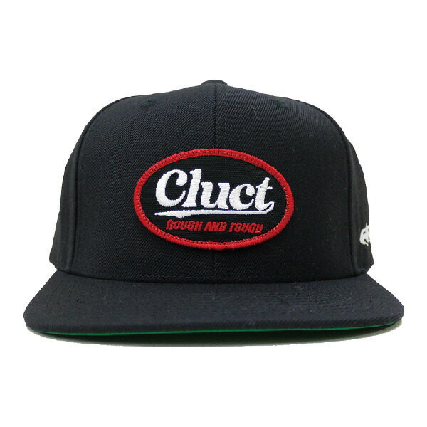 CLUCT クラクト: ロゴワッペン ベースボールキャップ Black