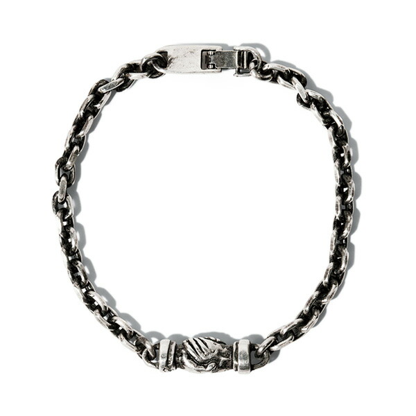 CLUCT クラクト : 金管楽器シェイクハンドチェーンブレスレット Silver