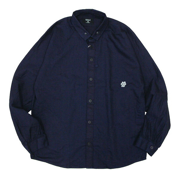 REMILLA レミーラ : 長袖ボタンダウン ドルマンデニムシャツ Indigo｜ＨＯＯＤ