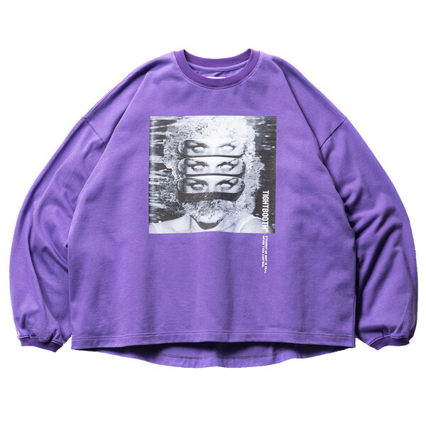 TIGHTBOOTH PRODUCTION タイトブースプロダクション : 長袖シックスアイTシャツ PURPLE 今年人気のブランド品や