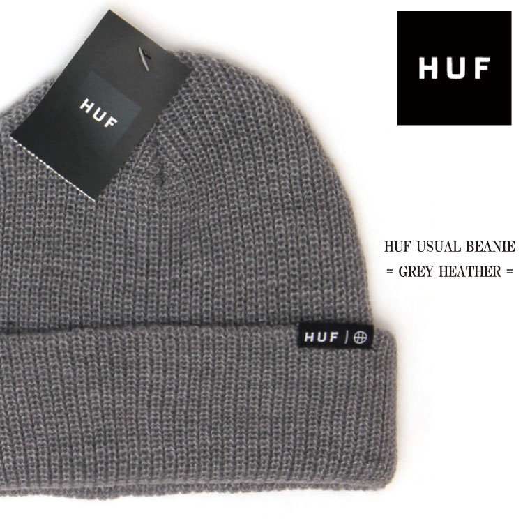 楽天市場】HUF ハフ ニット帽 帽子 メンズ レディース スケボー ストリート プレゼント 男 女 フリーサイズ 大きいサイズ 人気 雑誌掲載  USUAL HUF BEANIE ROYAL ビーニー ワッチ ふわふわ ショートビーニー スケート ブランド アメリカ サンフランシスコ 男女兼用  頭 ...