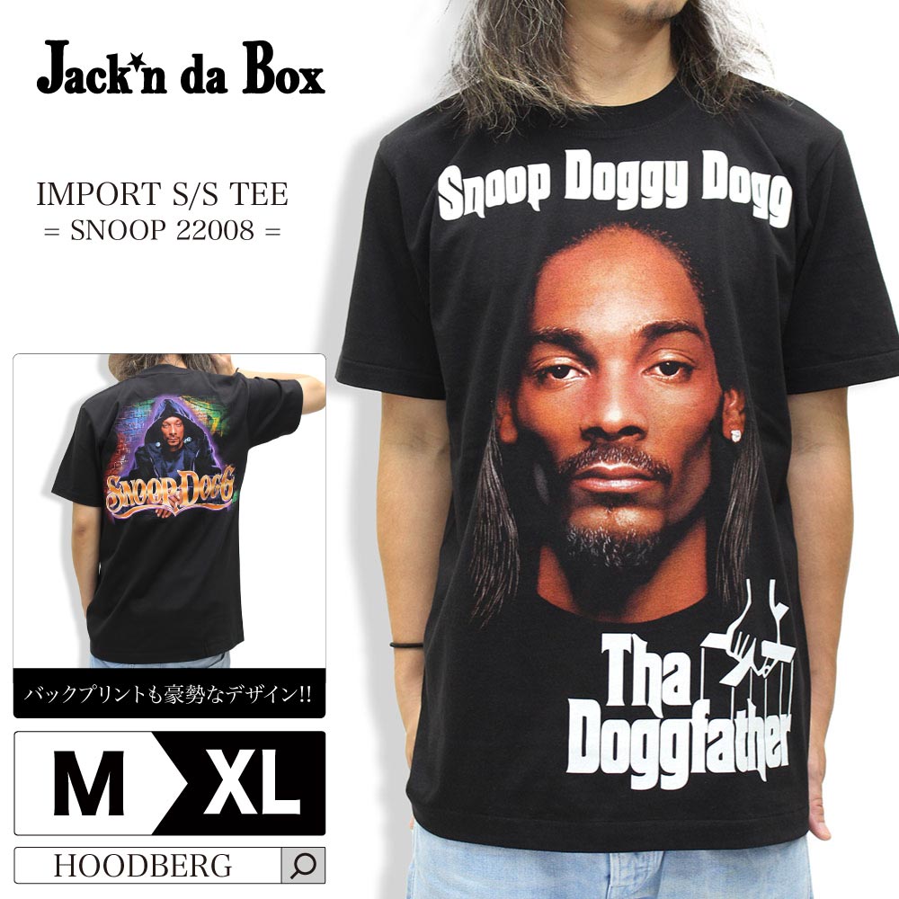 スヌープドック　Ｔシャツ　snoopdog サイズXLブラック SNOOP DOGG S/S Tee