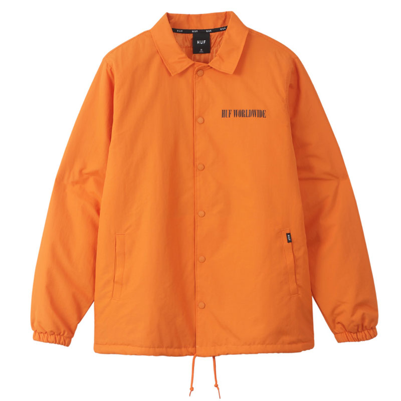 新しいスタイル ハフ Huf 23 59まで限定価格 更に送料無料 Mark Neue ストリート 大人っぽい Worldwide ファッション スケーター メンズ 新作 大きいサイズ 40代 30代 代 全２色 5サイズ ライトアウター コーチジャケット メンズ コート ジャケット Sook Ps