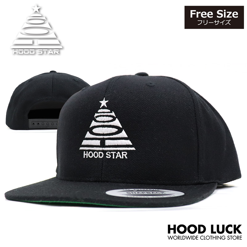 【楽天市場】HOOD STAR キャップ フッドスター 帽子 ブランドロゴ フリーサイズ スナップバック ベースボールキャップ CAP スター