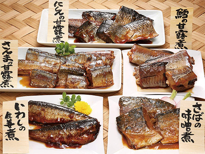 北海道 煮魚 いわし さば 食卓にもう一品釧路煮魚セット セット 味噌煮