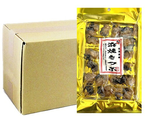 【北海道 珍味】北海道産 浜焼きつぶ 80g 20入 1箱｜つぶ貝おつまみ ご飯のお供 酒の肴 ギフト お取り寄せ 江戸屋富良野店｜北海道食材専門店 北海道 トーマ
