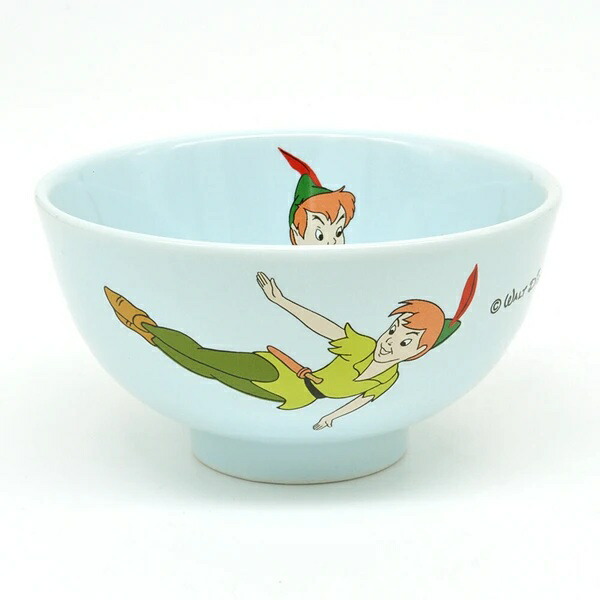 ディズニーDISNEY茶碗ピーター・パン復刻アート1963磁器280ml10.8×H5.9cm日本製美濃焼画像