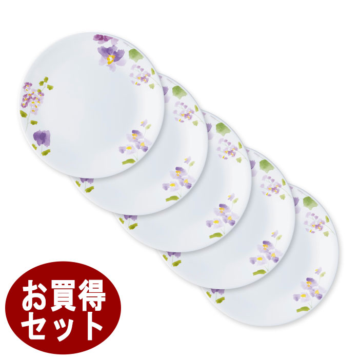 楽天市場】コレール フェアリーフローラ 中皿 5枚セット CP-9475-5P