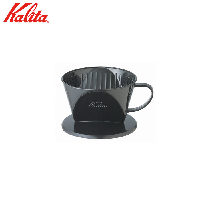 楽天市場 Kalita カリタ 101 Kpブラック プラスチック製コーヒードリッパー １ ２人用 Pp樹脂製 計量スプーン付き 品番 ホーオンキッチン