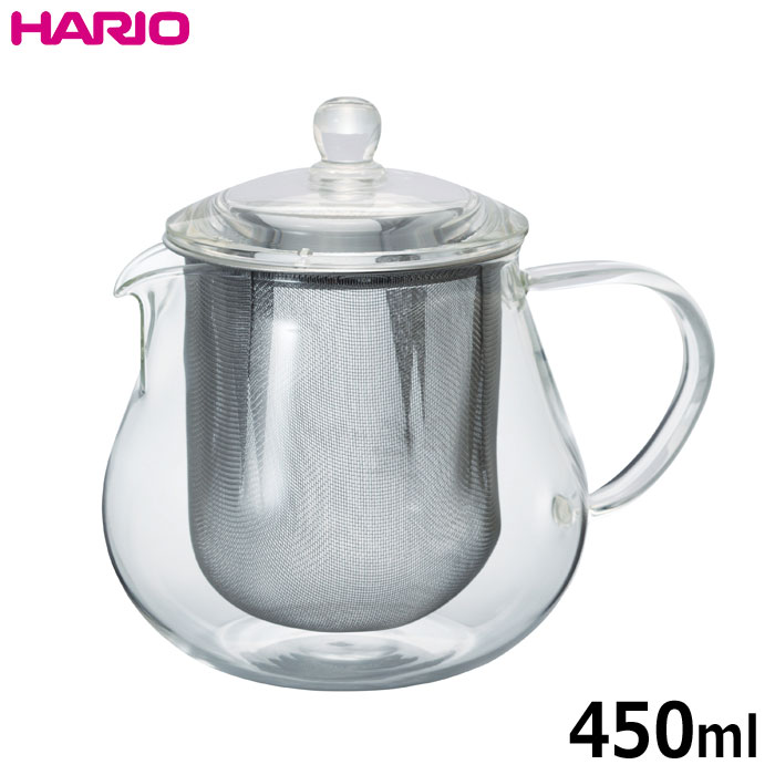 楽天市場 Hario ハリオ リーフティーポット クリア 実用容量450ml ホーオンキッチン