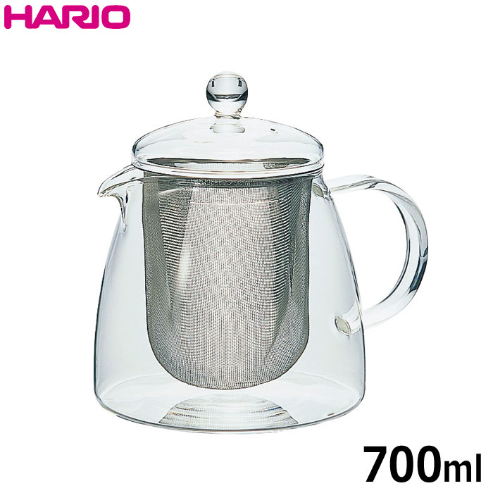 楽天市場 Hario ハリオ リーフティーポット ピュア 実用容量700ml ４杯用 Chen 70t ホーオンキッチン