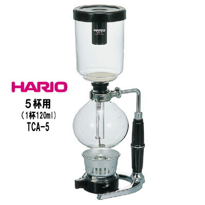 ハリオ HARIO　 コーヒーサイフォン テクニカ 5杯用 長年プロにも愛用されている器具です。