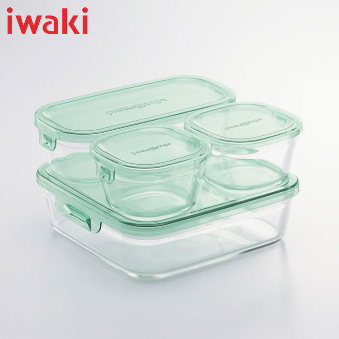 楽天市場】イワキiwakiギフトセット NEWパック＆レンジ角型5点