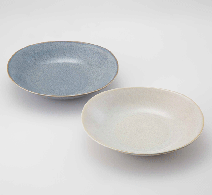 アワビウェア　オーバルMペアセット 楽天市場】【ふるさと納税】【Awabi ware】 オーバル皿M ペア