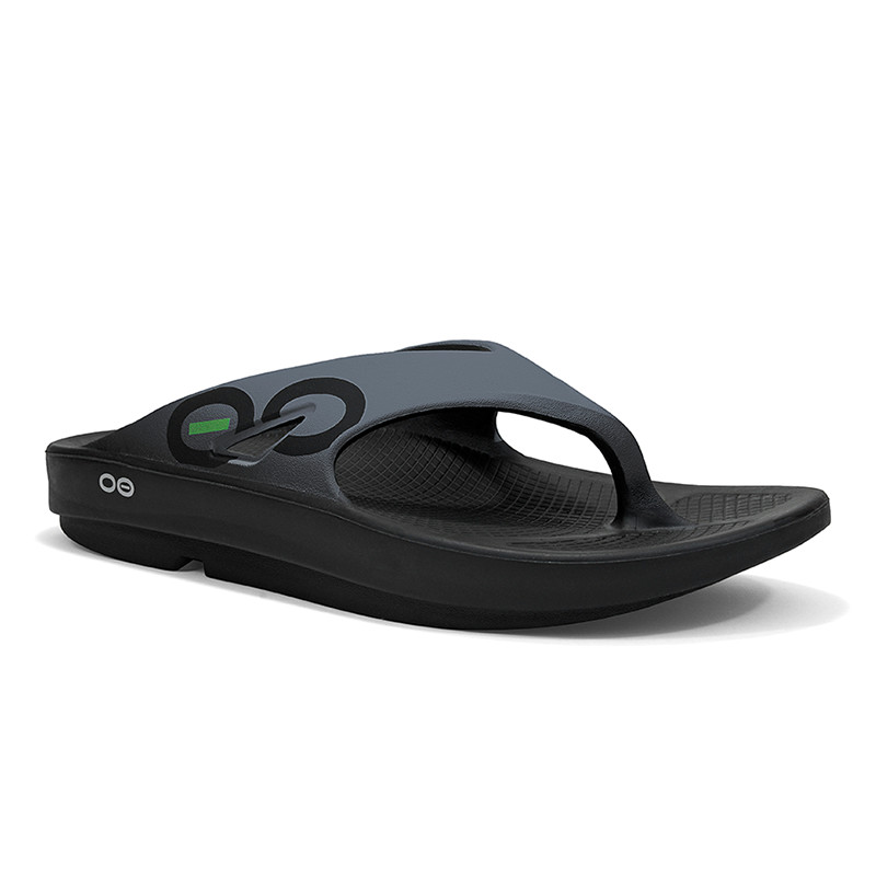 【最短即日送りとどける】ウーフォス OOFOS リカバリーサンダル OOriginal Sport-Graphite oorigisp graphite 置き目品 thong(040047182)