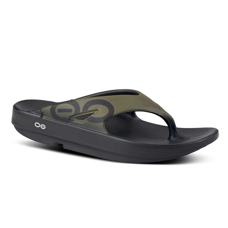 【最短即日送りとどける】ウーフォス OOFOS リカバリーサンダル OOriginal Sport-Tactical Green oorigisp tgreen 置き目品 thong(040123232)