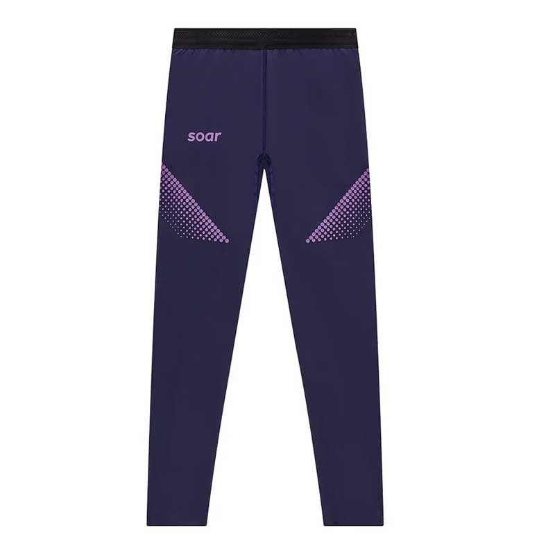 SOAR Running Mens Session Tights navy メンズランニングウェア ロングタイツ  wsom(s22tg1mnavy)