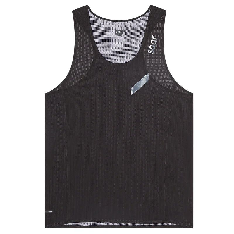 SOAR Running Mens Race Vest メンズランニングウェア wsom(ss25sv1mblk) オンライン限定 2502wtk soarhs 返品交換不可｜HOOP HOUSE