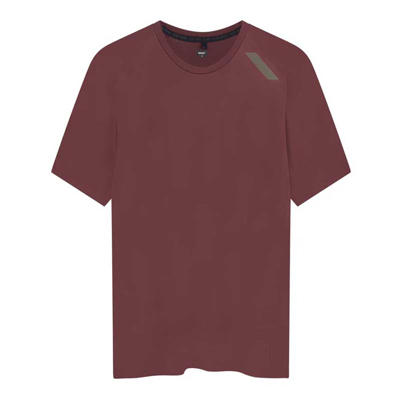 SOAR Running Mens Tech T  Wine メンズランニングウェア wsom(st2mwine) メンズウェア-スポーツ・アウトドア-ランニング・マラソン