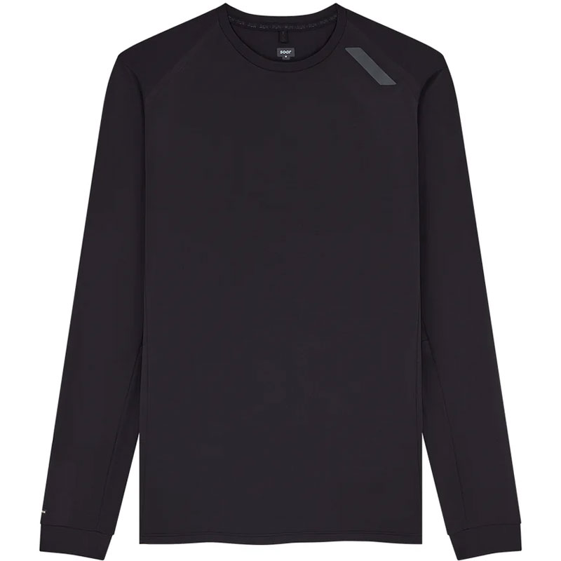 SOAR Running Mens LS TECH T Black メンズランニングウェア 2026SS wsom(ss26sls4mblk)|HOOP HOUSE