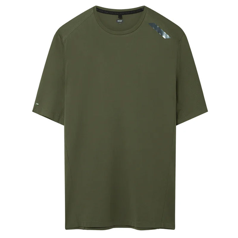 SOAR Running Mens Eco Tech T Dark Green メンズランニングウェア 2026SS wsom(ss26st2mdkgree)|HOOP HOUSE