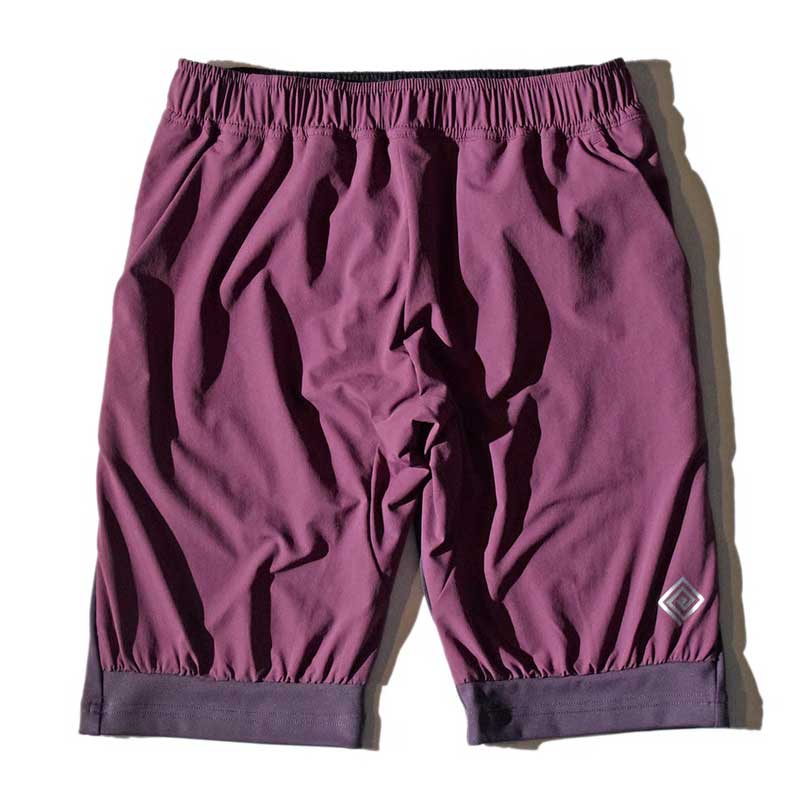 ELDORESO Different before and after Shorts エルドレッソ ランニング 2025FW(e2111525purple) 2502wtk オンライン限定 返品交換不可