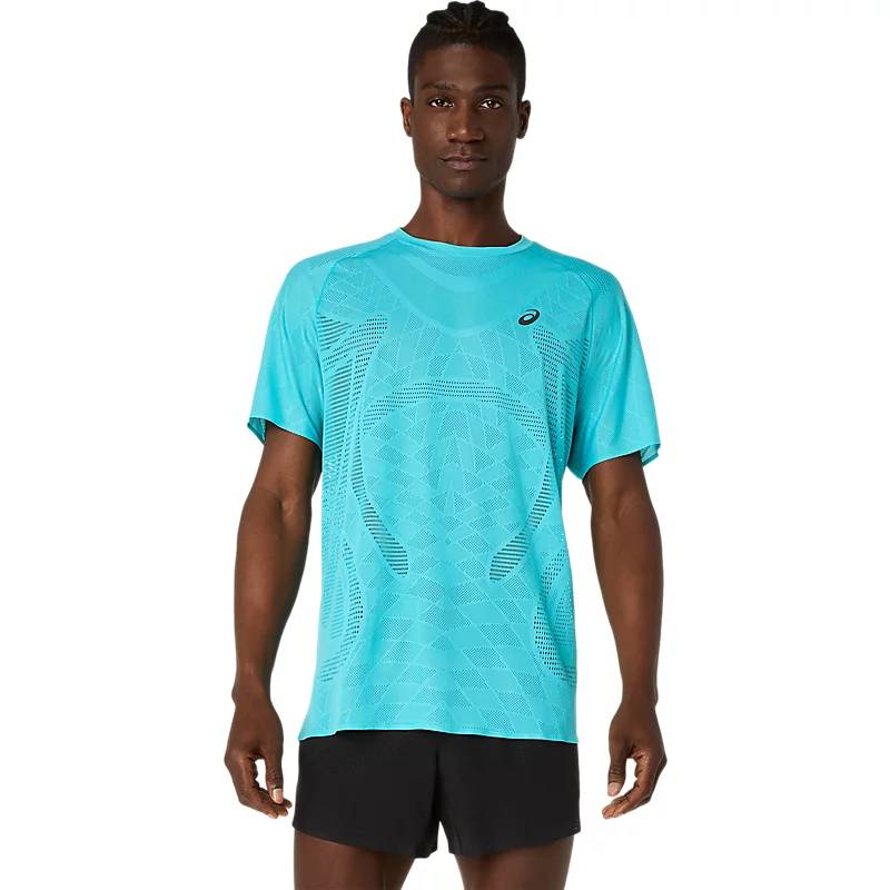 アシックス メタラン ショートスリーブシャツ METARUN SS TOP 2011d510 401 メンズランニングウェア ASICS 2026AW wasm(2011d510401)|HOOP HOUSE