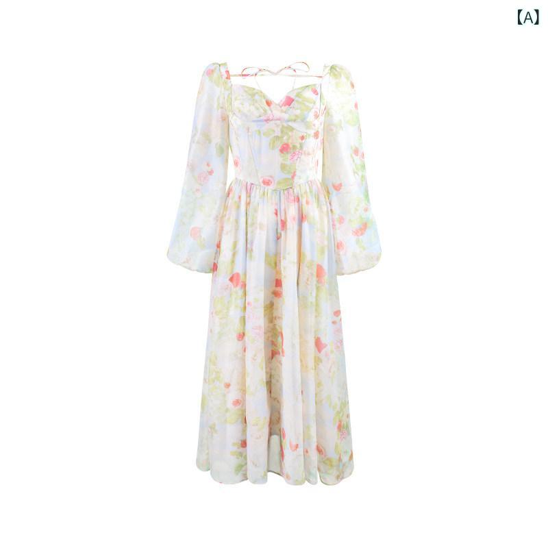 ワンピース シフォンワンピース レディース ロングワンピース シャツワンピース ワンピース シフォンワンピース レディース ロングワンピース シャツワンピース 小 里 ノルウェーの 森の 秋冬 威厳の ある 雰囲気の 秋服 ミディアム 丈の 長袖 プリン|ホープ