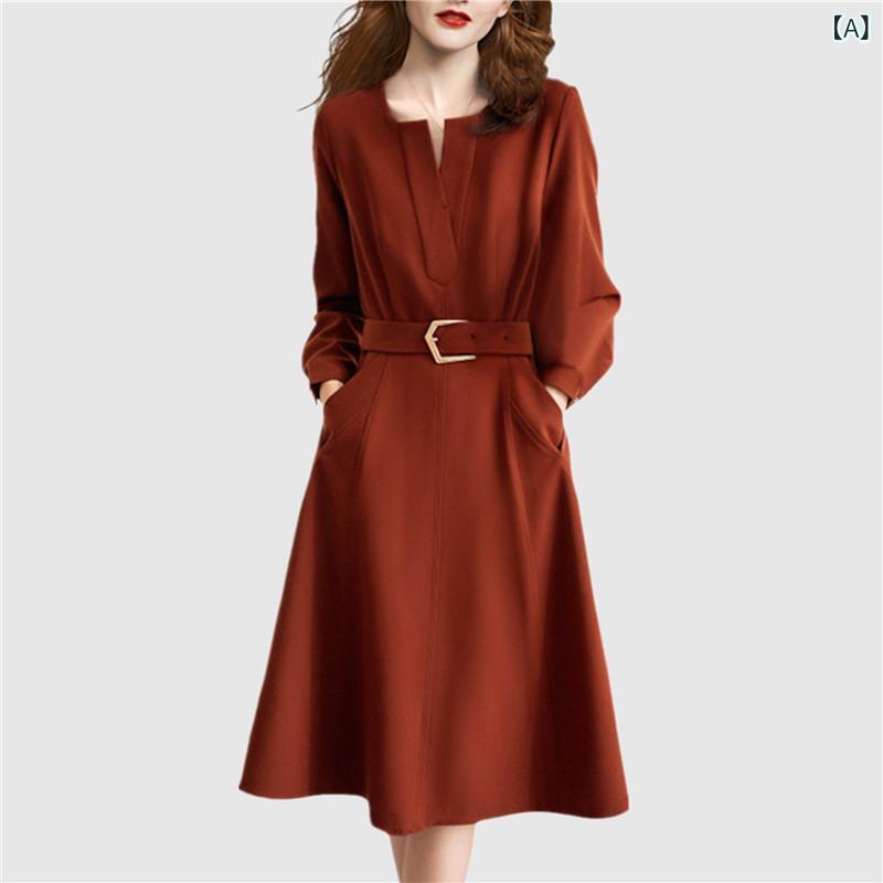 衣裳 シフォン衣裳 レディース ロング衣裳 ティーシャツ衣裳 衣裳 シフォン衣裳 レディース ロング衣裳 ティーシャツ衣裳 通い Vのど首 衣裳 レディース 日月  オレンジ色 赤いこと 酉の方角 ファッショ