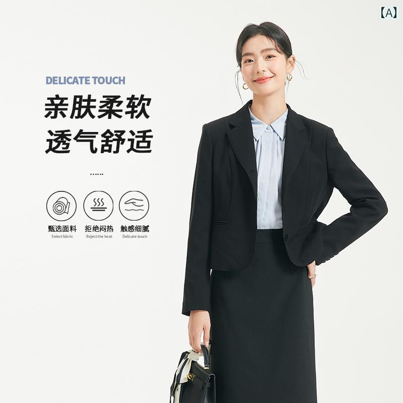 レディース背広 フォーマル セットアップ リクルートスーツ 儀式用 Tumanduo お上さん用 黒いこと 背広 御前上等 春 スコート たわい無い サイズフォーマルウェア テスト作業 面会