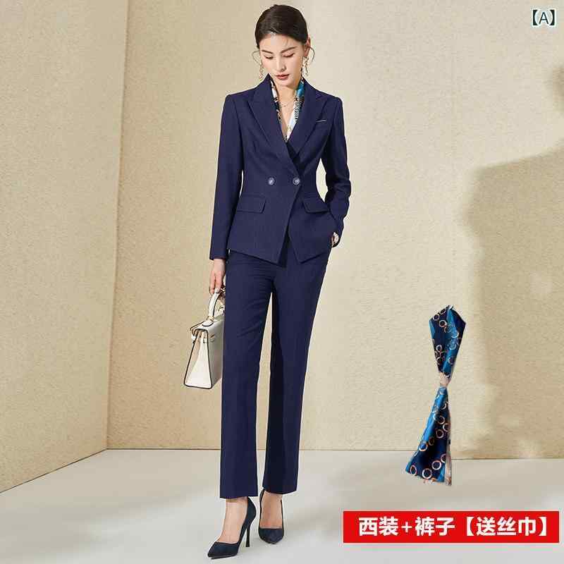 レディース背広 フォーマル セットアップ リクルートスーツ 儀式用 スポーツジャケット レディース 技能 服 連合王国 風 飛び切り 心地好い 背広 韓国 フォーマル OL 指導員 御役目着