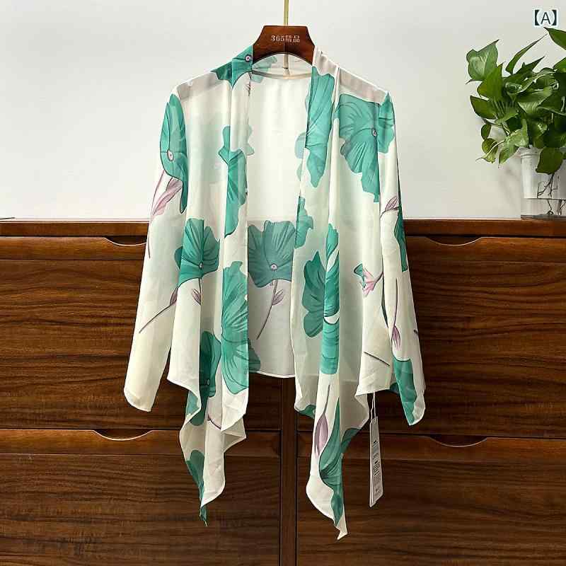 レディース ドレープ ジョーゼット 透け感  絹地 風合い Vのど首 プルオーバー 薄っぺら ジレー 刷り上げる ジョーゼット いの一番 日焼押しとどめる お召しもの レディース アウターウェア トップ