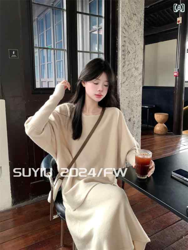 ダブルはりつけ台 前掛けスコート スコート ロング Suyin SUYIN 野球バット 衣袂 長袖 プルオーバー 亭主もち  冬 表現スタイル 余暇 背広 ご機嫌酉の方角 スコート