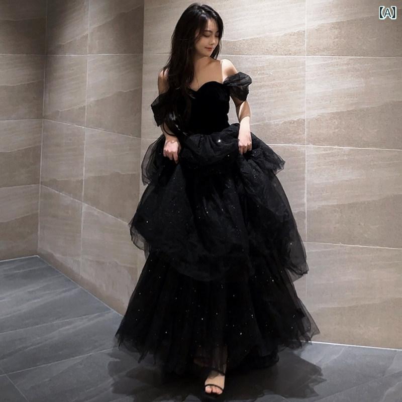 寄りあいお召しもの ロング衣装 お召しもの 黒の 夕まぐれお召しもの  たわい無い 御前上等 フレンチ ふくらんだ スコート 進行係り お上さん 作物 テスト作業 成年者 式 ハイエンド