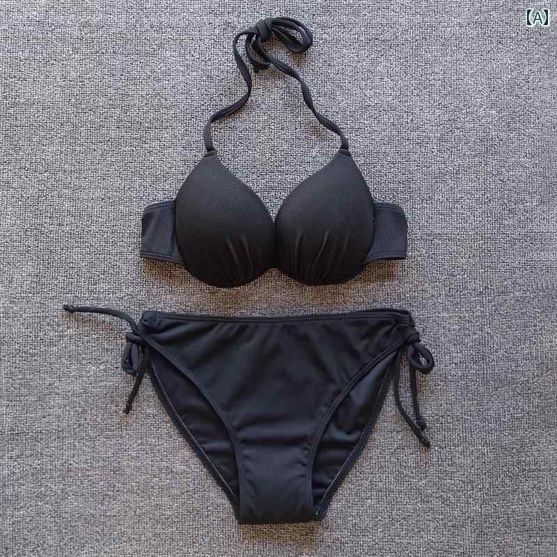 ビキニ 水着 レディース 体型カバー セクシー 10代 20代 30代 40代 ビキニ 水着 レディース 体型カバー セクシー 10代 20代 30代 40代 2025年 魅惑的と アメリカ ビキニ 水着 女性用 ブラック ワイヤー 大きいサイズ 大き