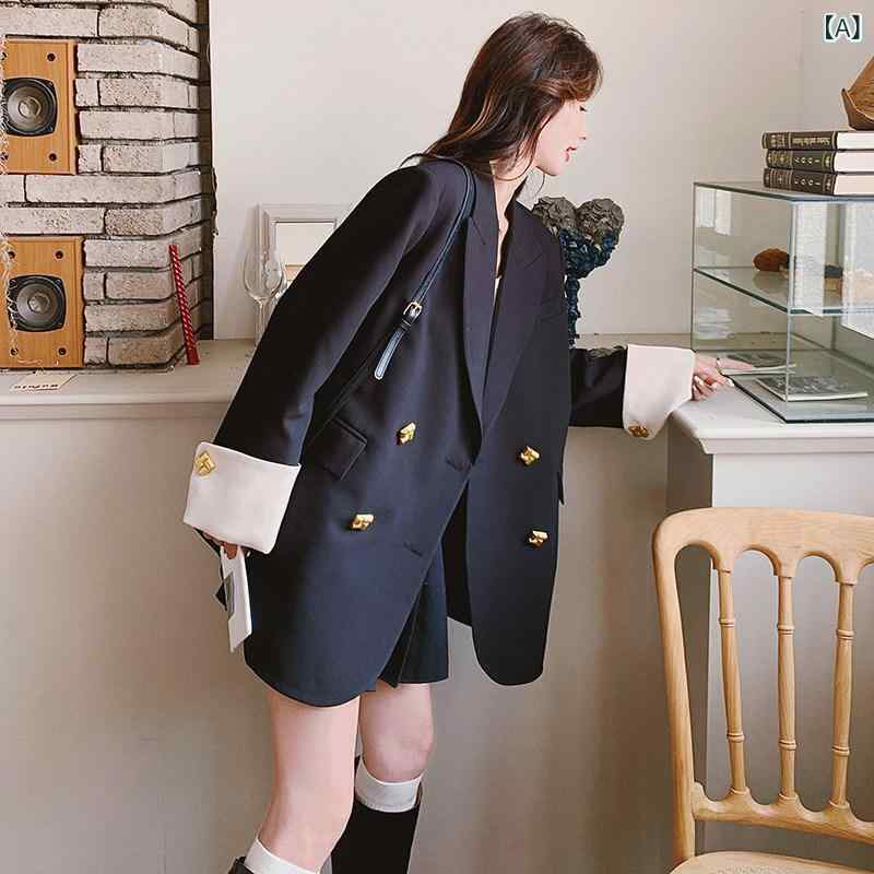 レディース レディース背広 上衣 心地好い フォーマル 成人女性用 黒いこと金属元素 名取り草 背広 上衣 烏兎  弱められた 大きさ 飛び切り 心地好い レディース背広