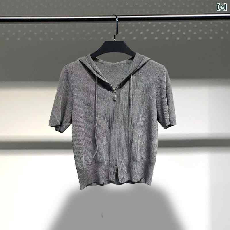 パーカー レディース トップス 長袖 UVカットパーカー UV対策 紫外線対策 日除け フード付き フローラル ヤーン ダブル ジッパー セーター レディース スリーレインボー 2025 夏 半袖 カーディガン トップス S 25211136 M 20