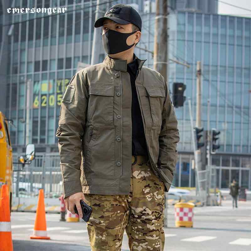 ジャケット メンズ 迷彩 エマーソン ビートル タクティカル ジャケット メンズ アウトドア 防風 防水 マルチ ポケット ミリタリーファン ワークウェア トップス