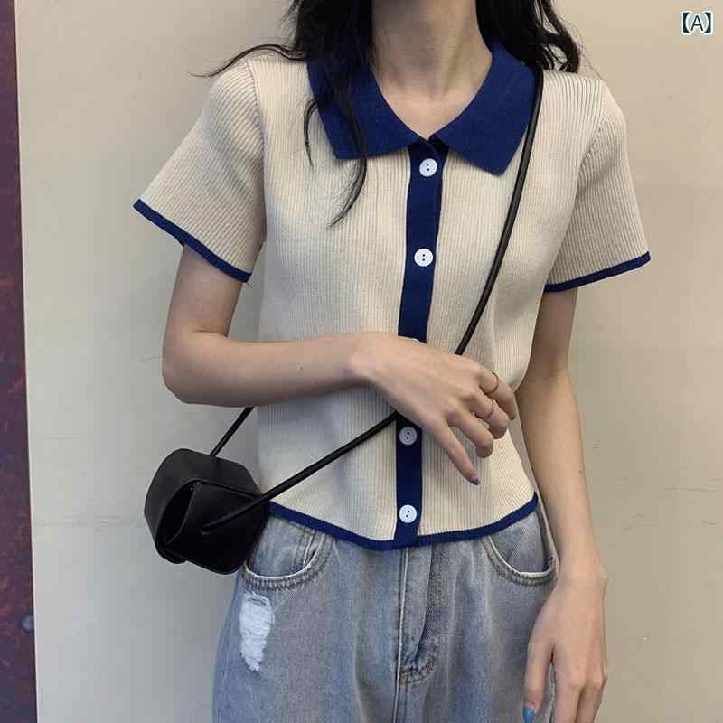 シアーシャツ ニットカーディガン サマーカーディガン オフィス ビジネス カジュアル ホワイト 半袖 Tシャツ レディース 夏 薄手 2024 ゆったり ショート ニットカーディガン フレンチスタイル 風 トップス