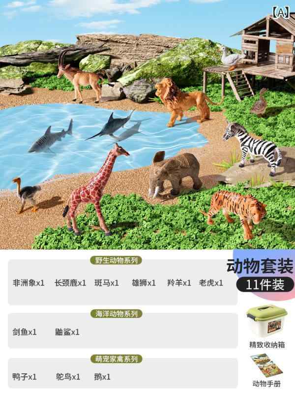 フィギュア おもちゃ シミュレーション 動物 おもちゃ 1歳の 赤ちゃんの 早期 教育 認知 啓発 2 野生の 象の 子供の バイオニック 動物の 世界