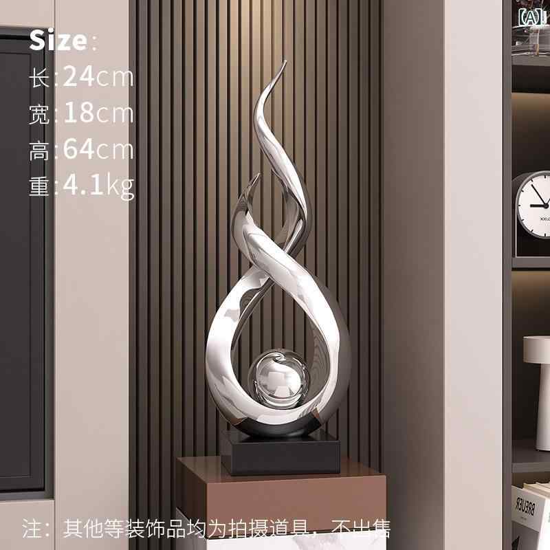 インテリア オブジェ 高級 ライト 玄関 装飾 電気 メッキ テクスチャ 風 水 リビング ルーム ホームデコレーション オフィス デスク トップ