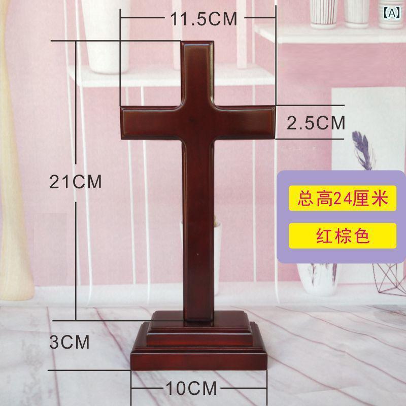室内装飾 オブジェ  赤 赤銅色の 純乎たる材の 差し交わす かざり付ける品 木製 差し上げ物 学習机 とっ始め 大型 かざり付ける
