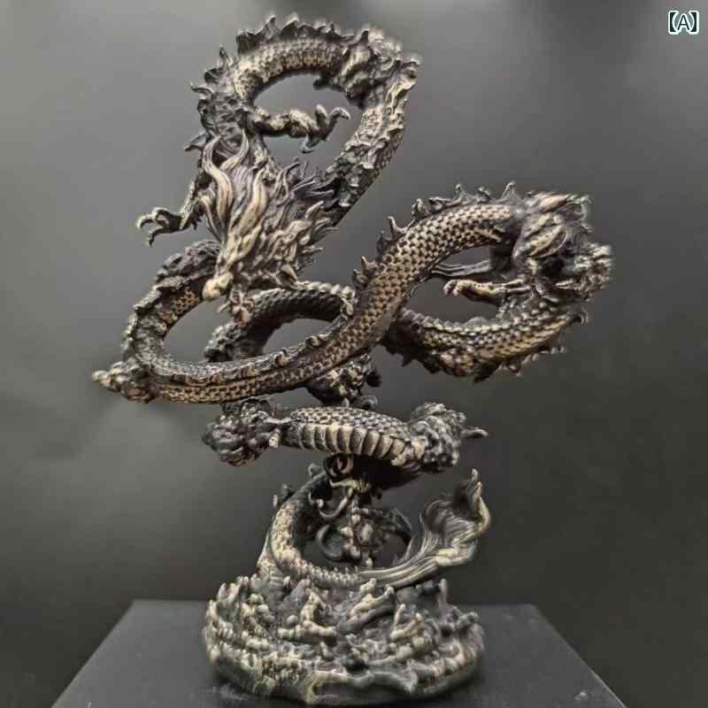 楽天市場】置物 真鍮製 中国 レトロ チャイナ 中華 神像 土地 守る