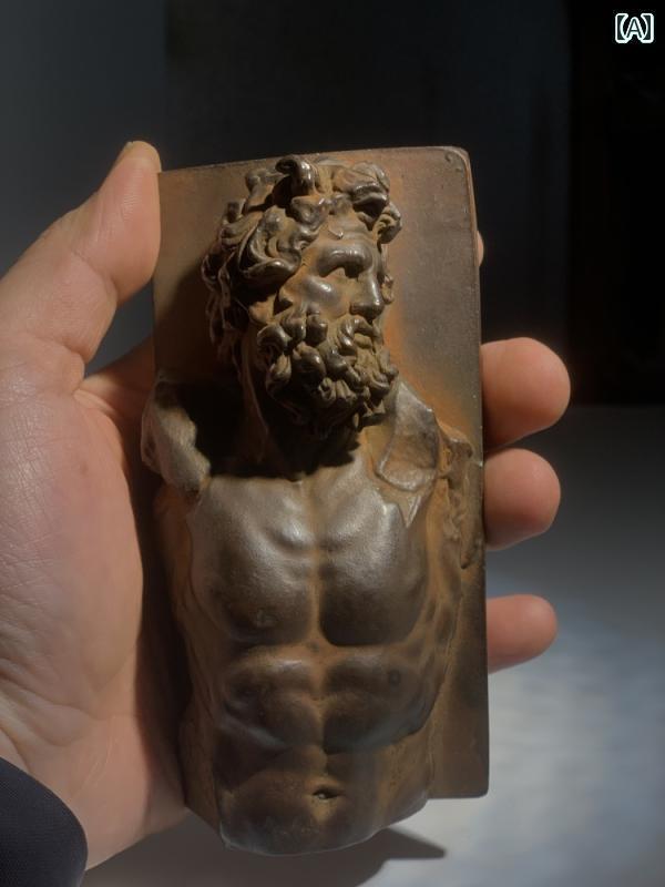 インテリア おしゃれ の レトロ ローマの 彫刻 クリティ 男性 博物 館の レプリカ 胸像家の 装飾 芸術の 装飾品
