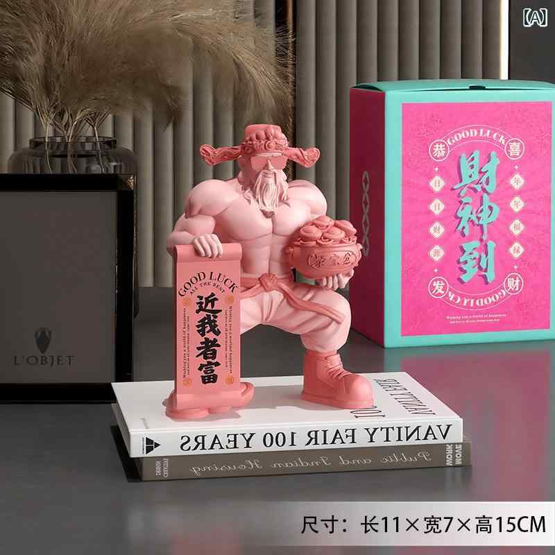 オシャレ かわいい 日用品 富の 神 デスク トップ 装飾品 装飾 オフィス 開店 祝い 新築 祝いの 贈り物 彼氏への 誕生日 プレゼント ホリデーギフト ボックス