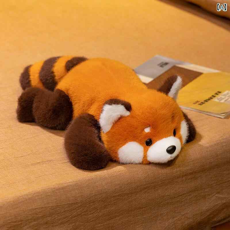 動物 フィギュア 人形 かわいい アライグマ 人形 寝 枕 女の子 レッサーパンダ ぬいぐるみ 誕生日 プレゼント