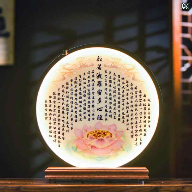 インテリア オブジェ おしゃれ 南海 観音 菩薩 リビング ルーム 礼拝 背景 ランプ 仏像 禅 逆流 香 ホーム チャイナ風 装飾品｜ホープ