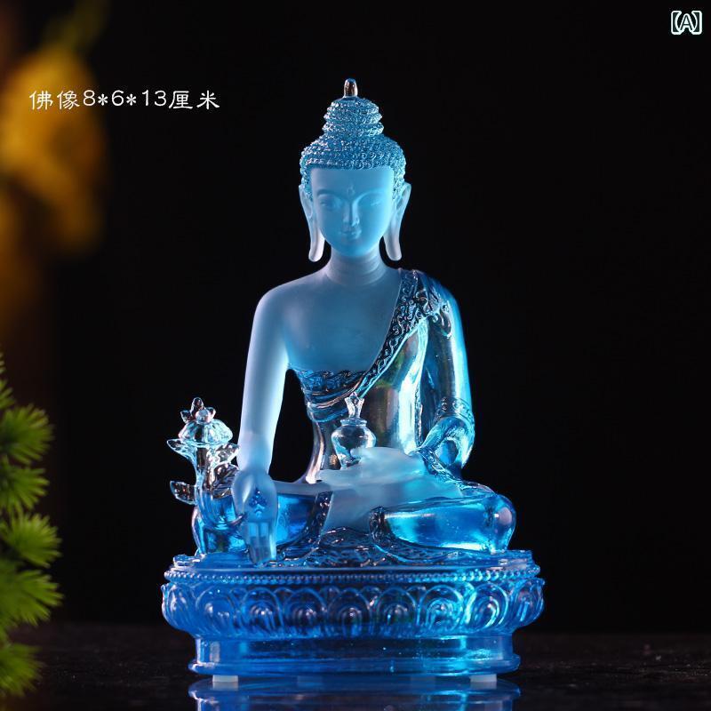 楽天市場】クリスタル 置物 3D オブジェ 大仏 仏像 インテリア