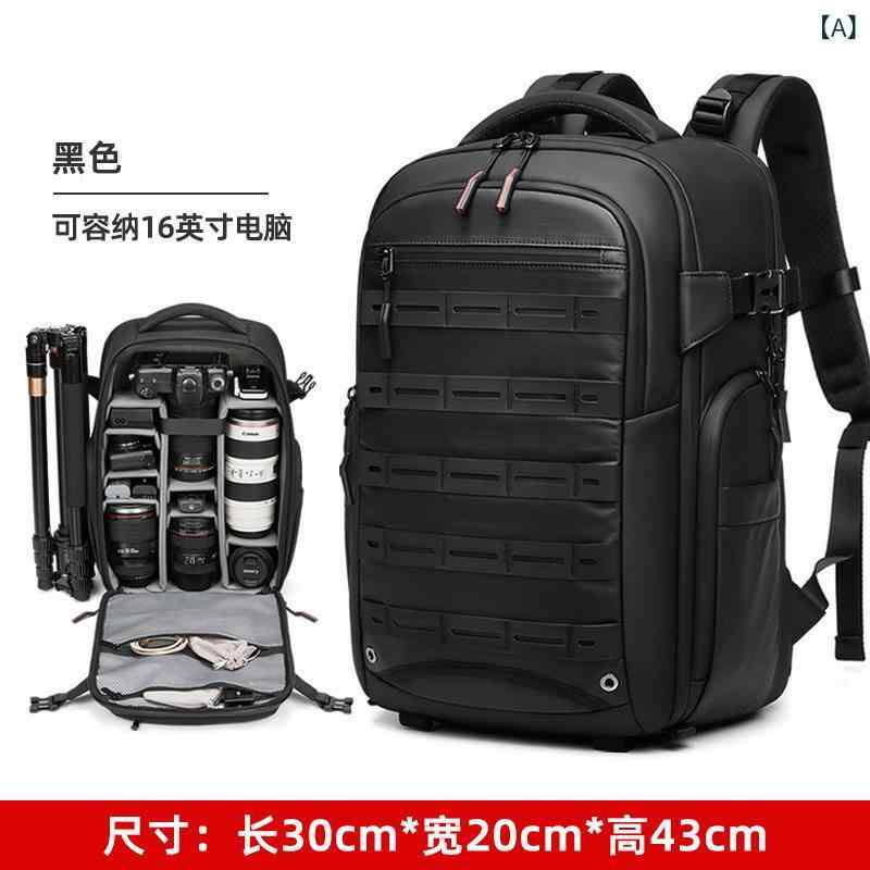 便利 カバン リュック 一 眼 レフカメラ バッグ大容量 多機能 防 滴 ドローン デジタル バッグ 乾 湿 分離 コンピューター 体型 バック パック｜ホープ