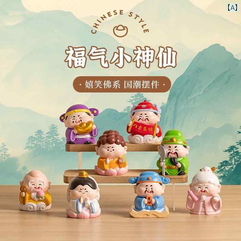 インテリア オブジェ おしゃれ 幸運の 小さい フェアリーの 富の 神の 装飾品 オフィスの デスク トップ 良い もの ワークステーション 減 圧 アーティファクト 車 装飾 ギフト